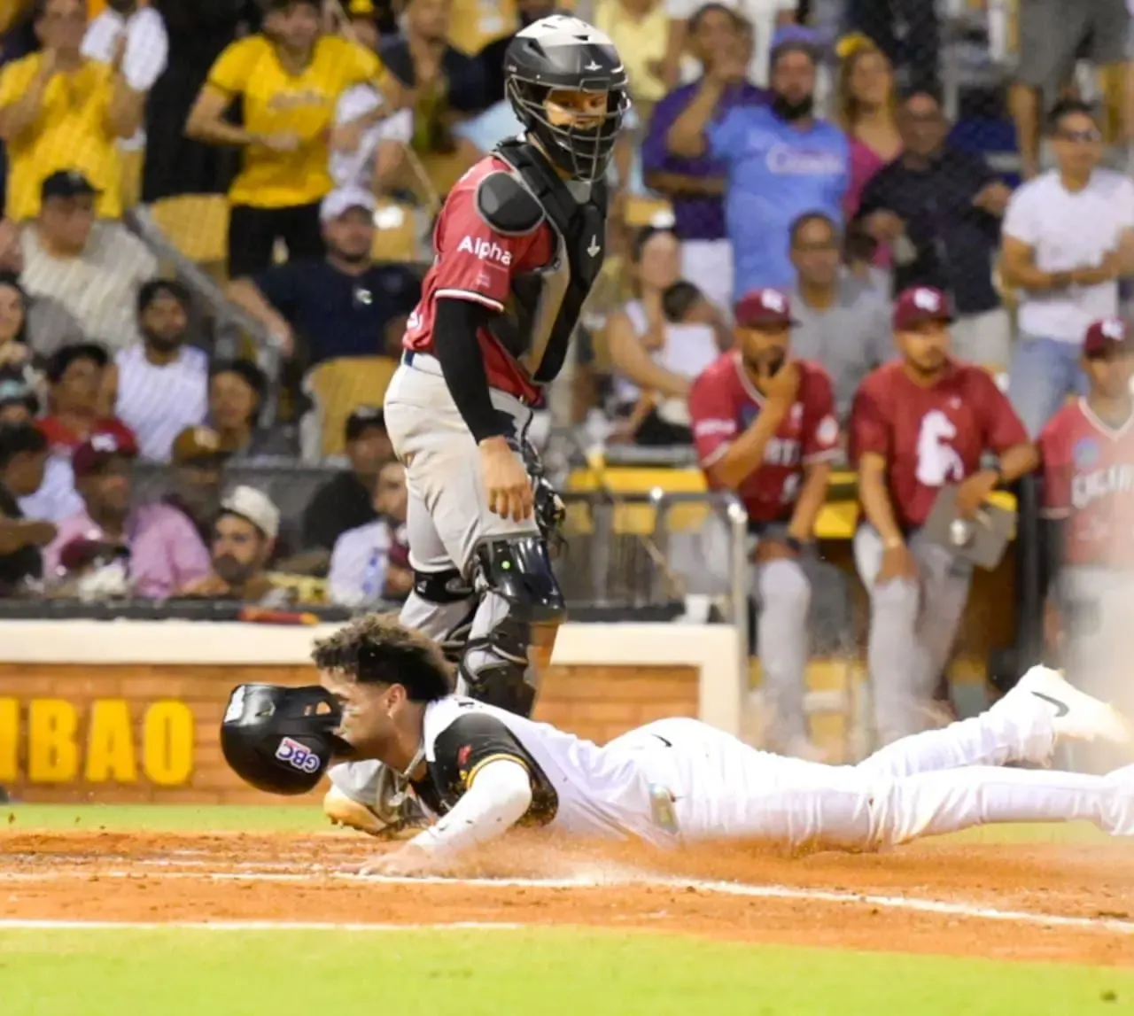 Las Águilas Cibaeñas ganan su primer partido del torneo