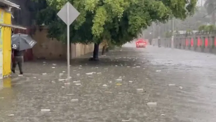 Lluvias afectan a más de 2 mil personas en Santiago y Puerto Plata