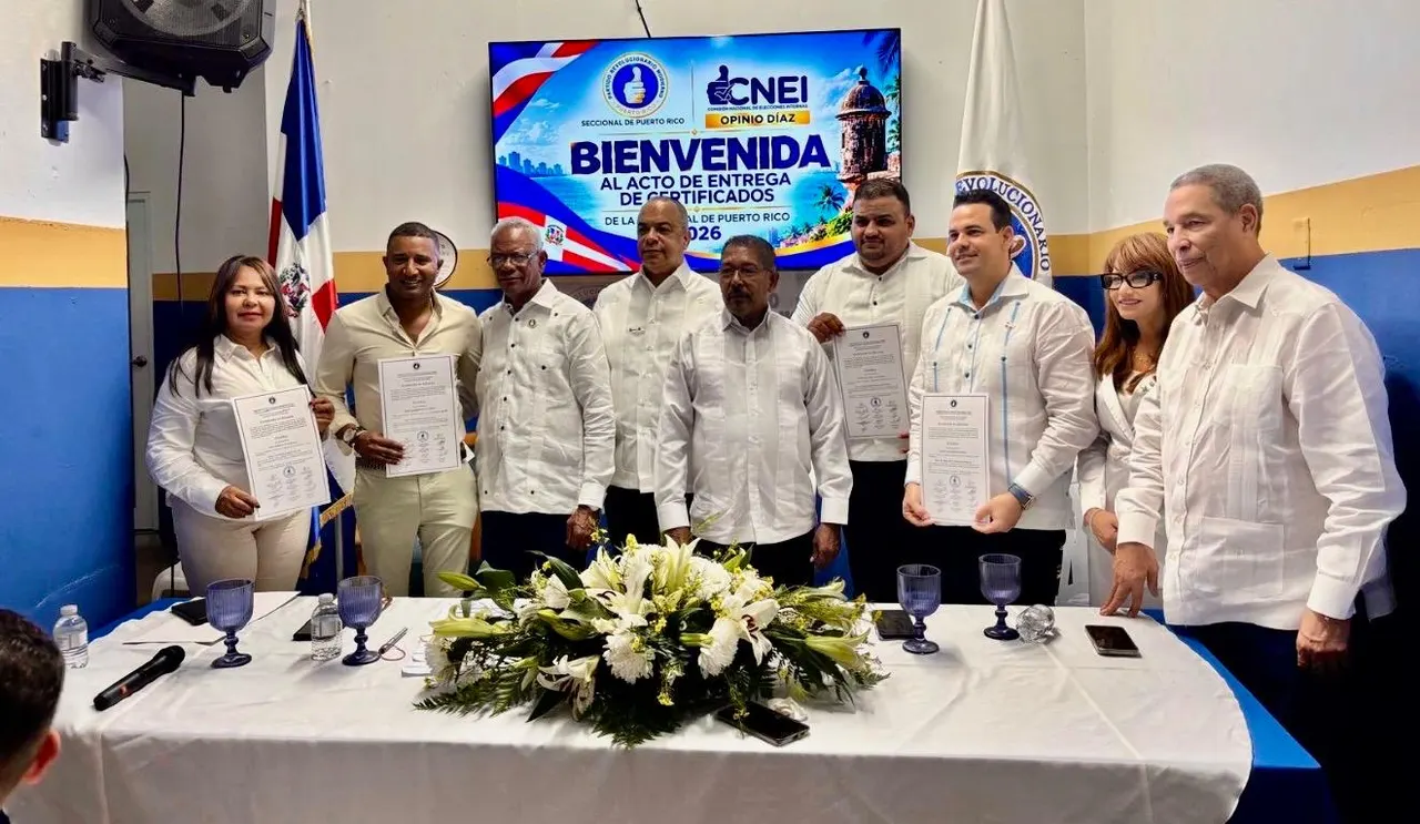 PRM en Puerto Rico juramentará a 61 dirigentes en su Consejo