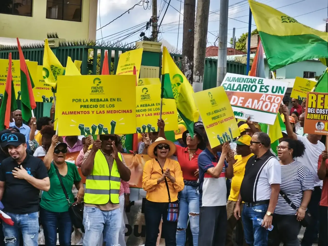 Frente Amplio convoca a protesta por los productores de arroz