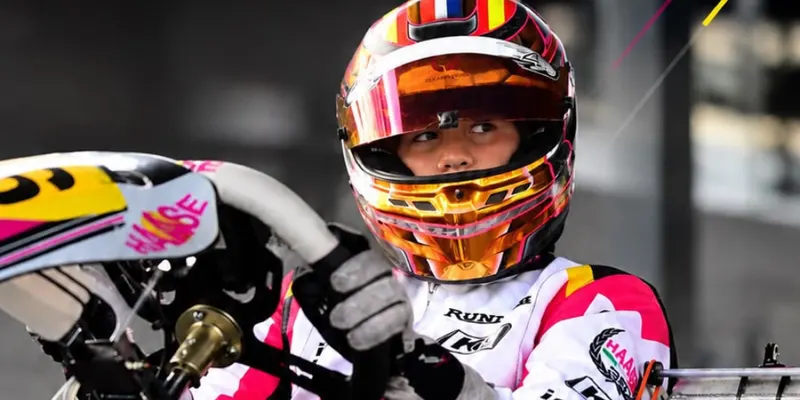 Niño dominicano se consagra subcampeón mundial de karting en Italia