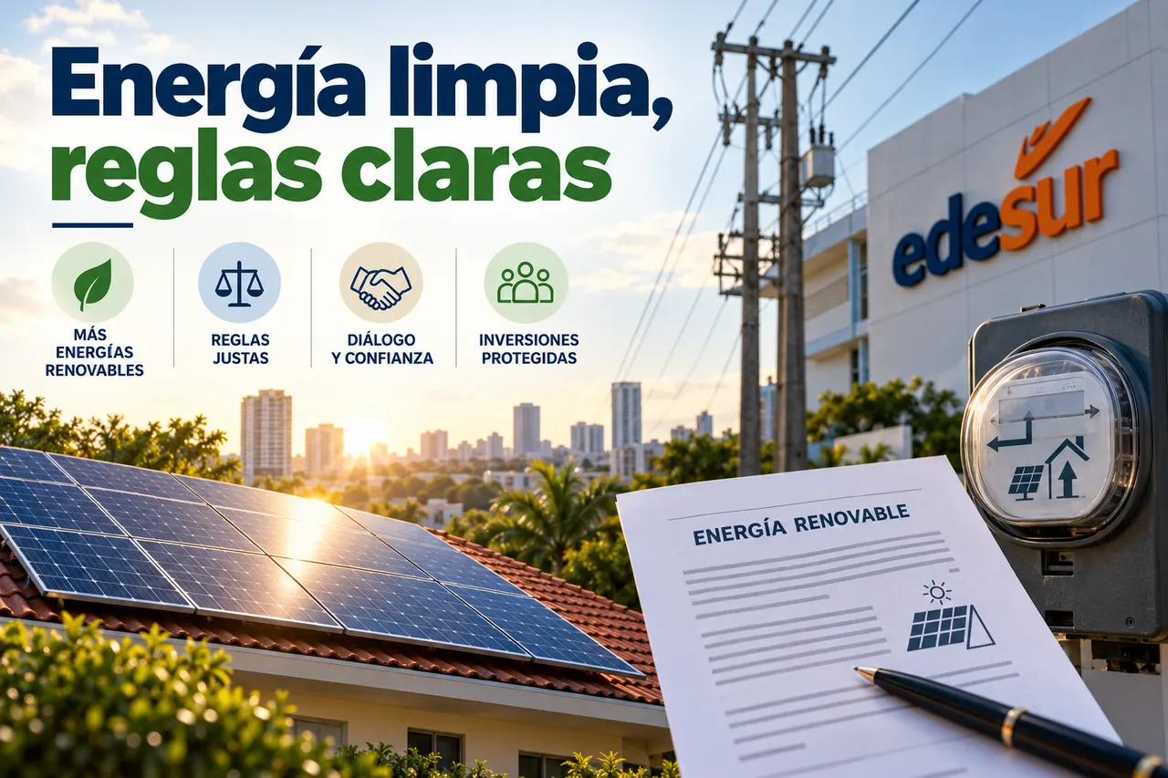 Edesur cobrará un cargo por uso de la red eléctrica a ciertos clientes desde noviembre