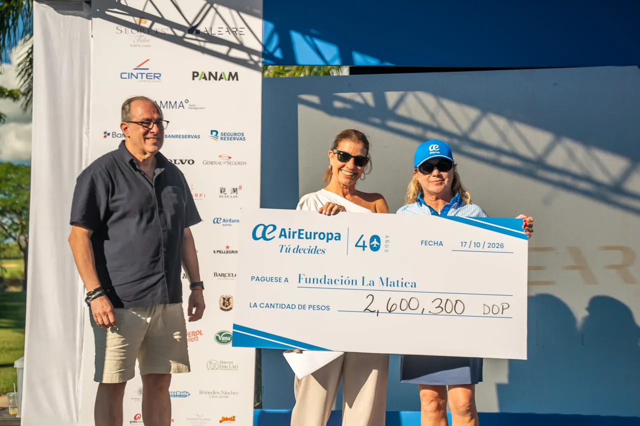 Air Europa recauda 2.6 millones de pesos en torneo solidario