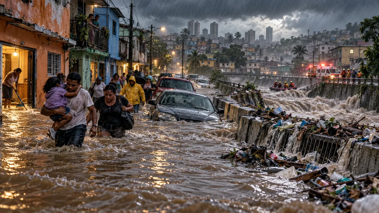 Lluvias revelan vulnerabilidad en República Dominicana