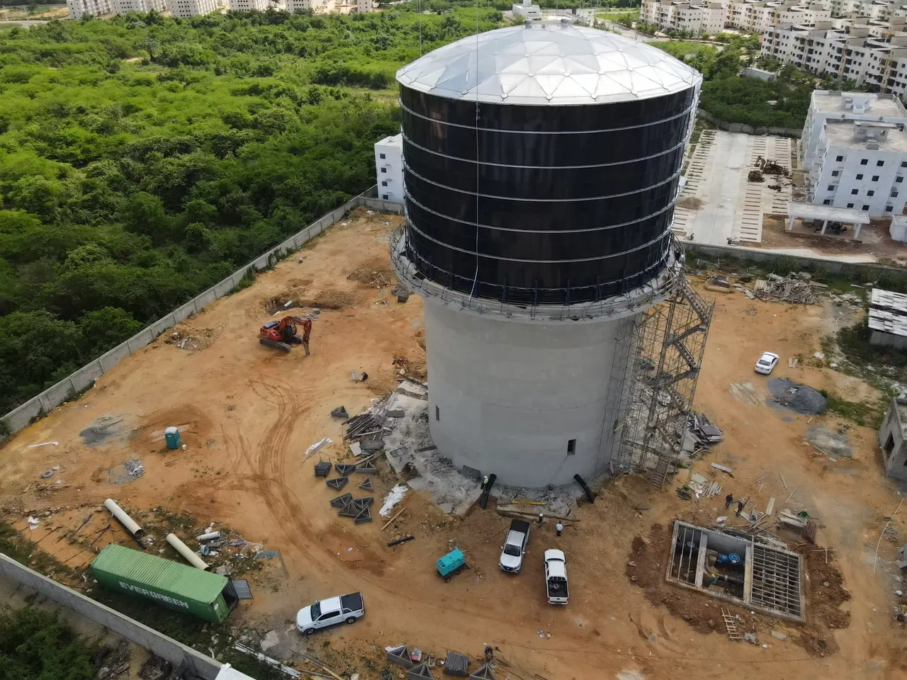 Fideicomiso VBC-RD anuncia fase final del nuevo tanque de agua potable en Ciudad Juan Bosch