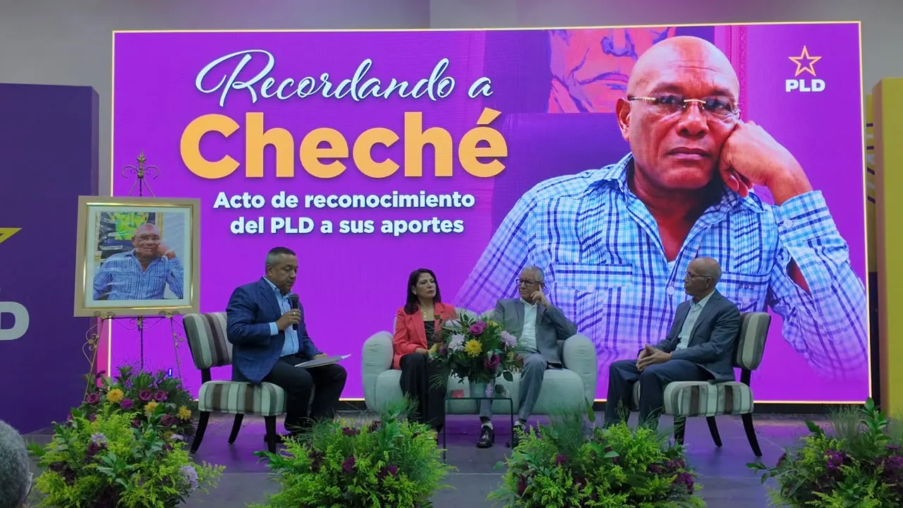 PLD rinde homenaje a Cheché Luna en evento conmemorativo
