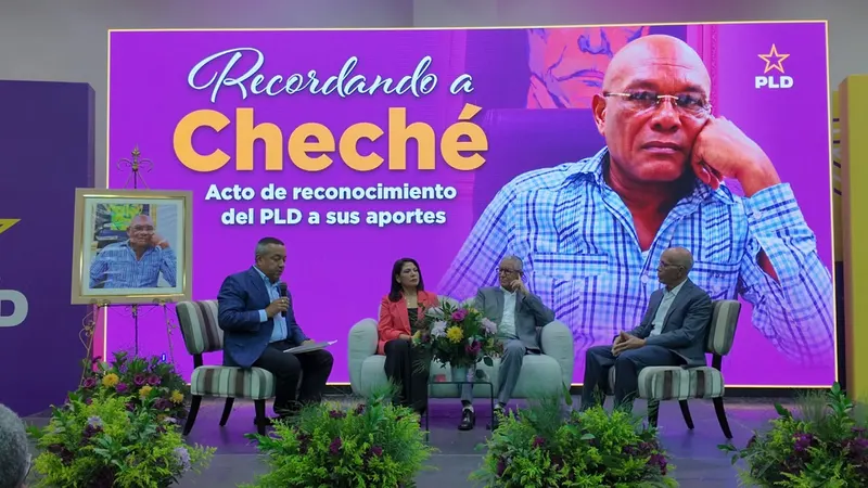 PLD rinde homenaje a Cheché Luna en evento conmemorativo