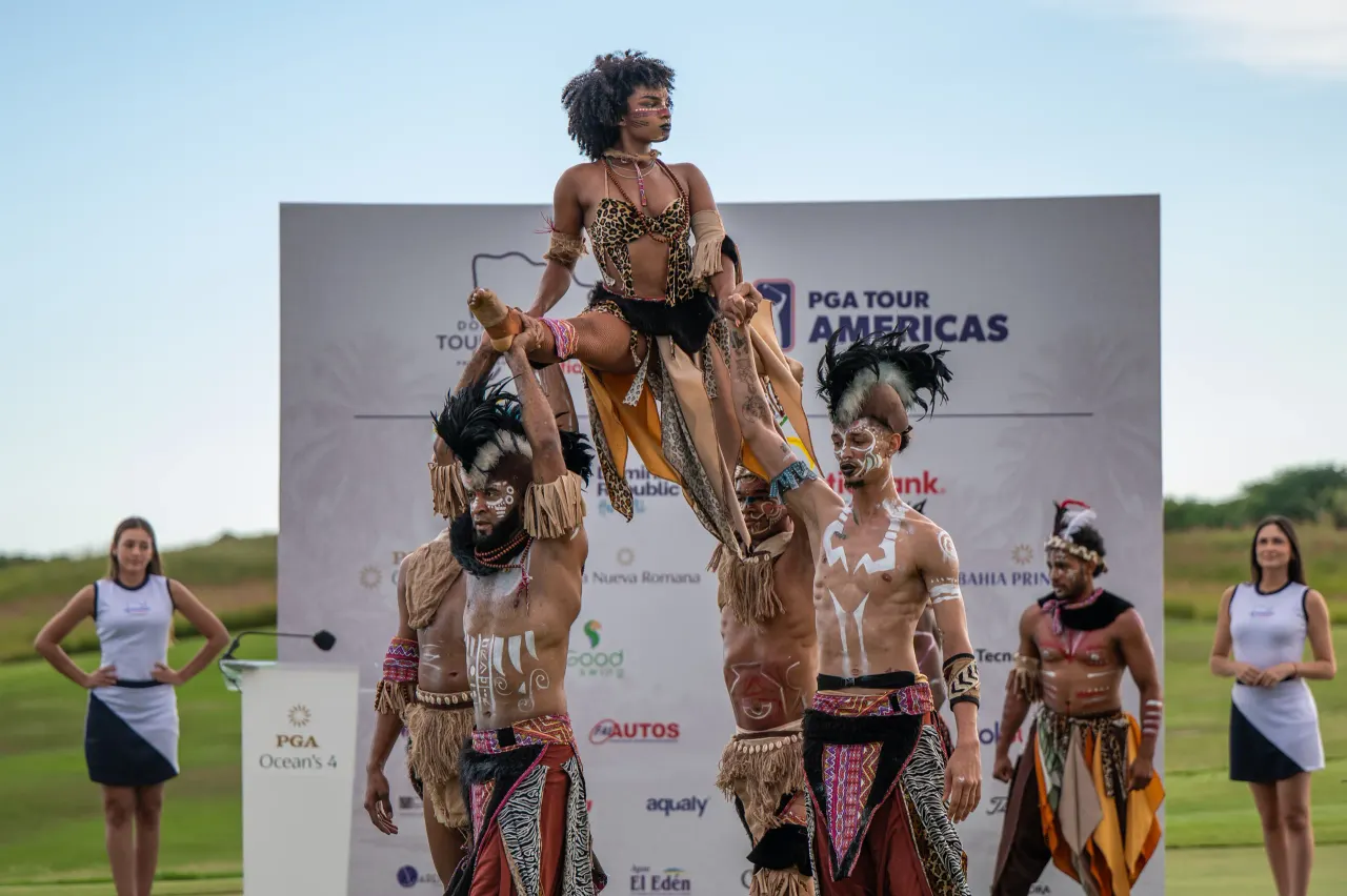 PGA Tour Americas se celebra en Playa Nueva Romana con toques dominicanos