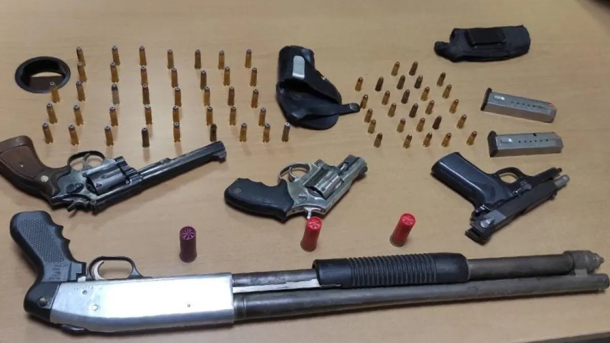 PN arresta a 287 personas y ocupa 39 armas en operativos