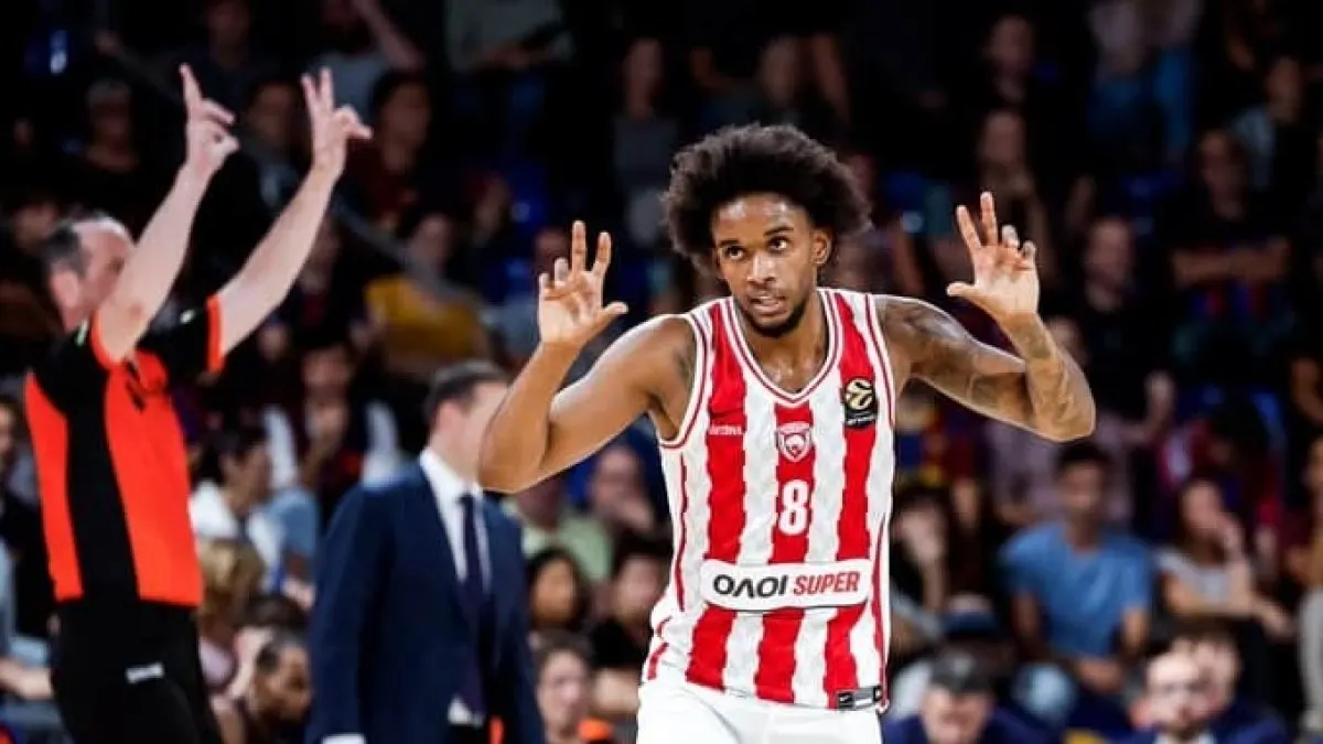 Jean Montero se destaca en la Euroliga con el Olympiacos