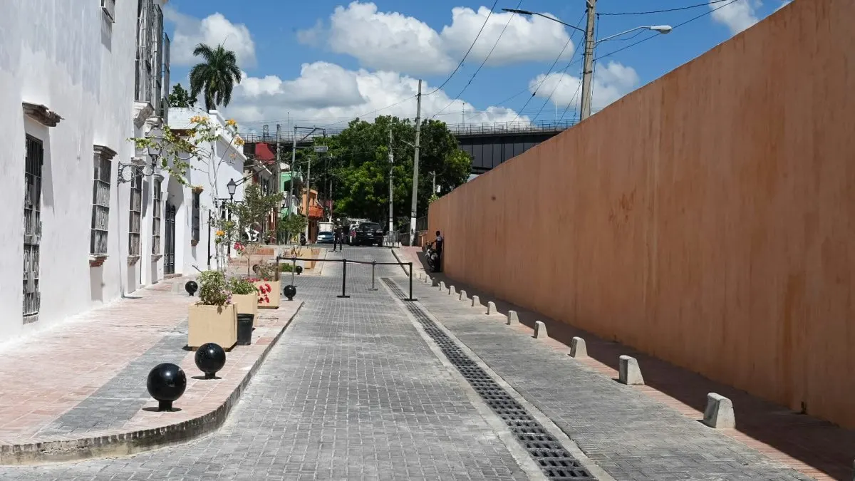 Terminan obras en la Ciudad Colonial con inversión de 220 millones de pesos