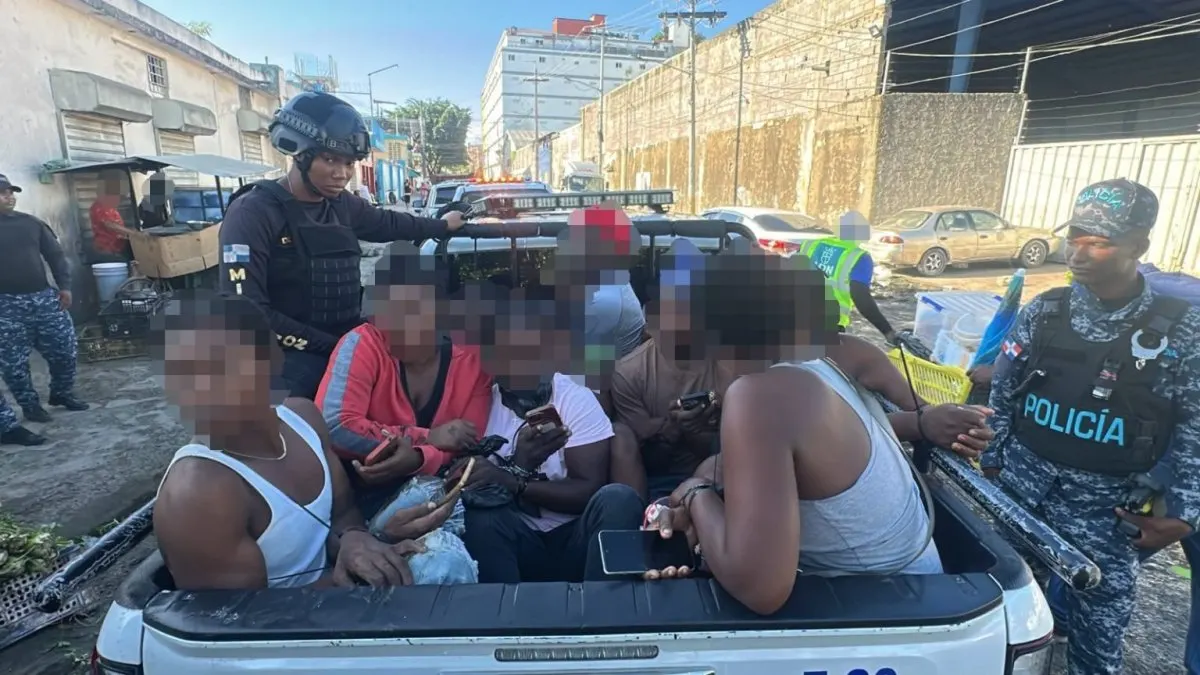 Detienen a más de 4 mil haitianos en tres días en cinco zonas del país