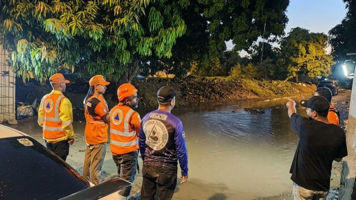 Aguaceros y posibles inundaciones en Cibao y noroeste