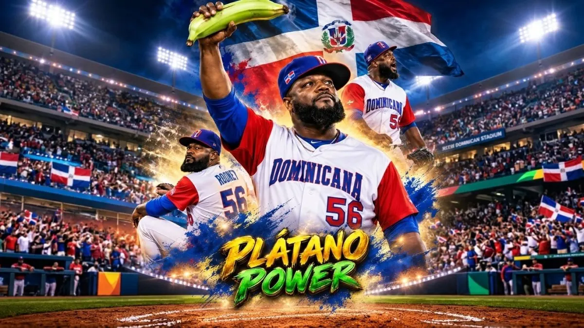 El plátano se convierte en símbolo de identidad en el deporte dominicano