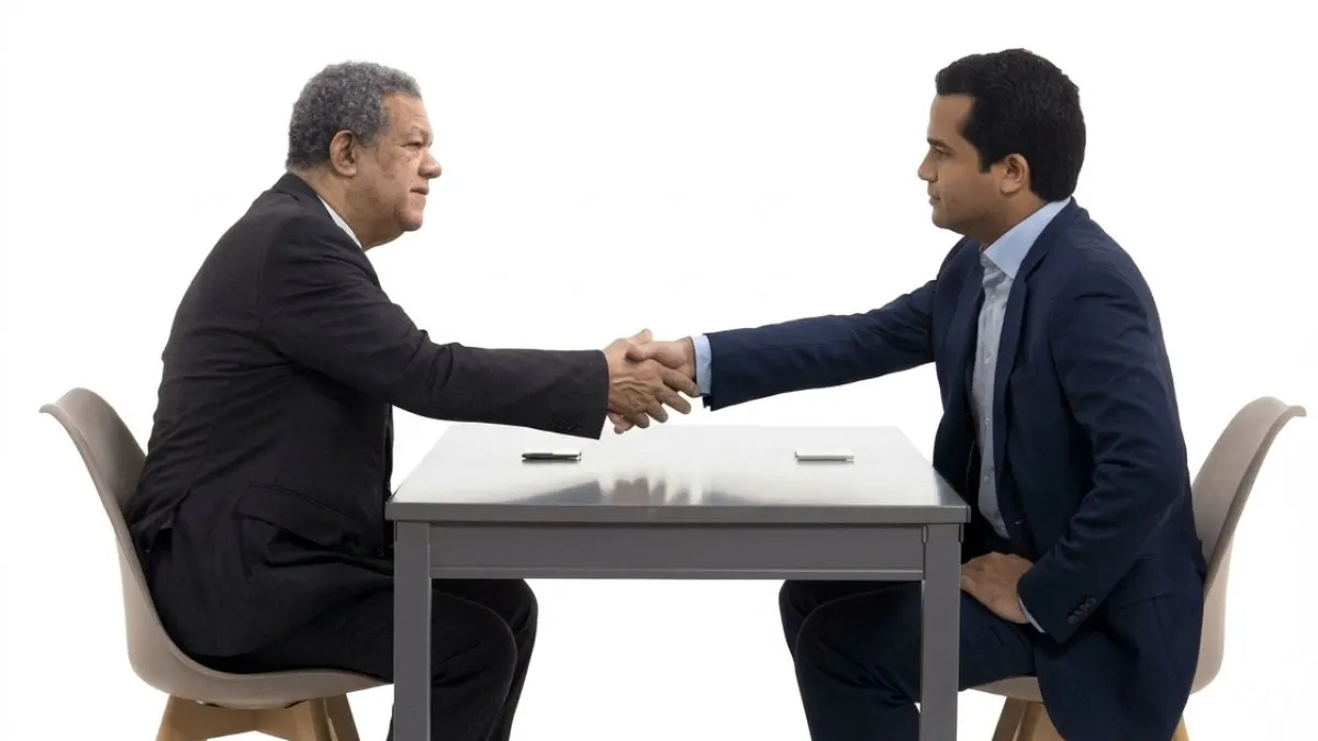 Leonel y Omar compiten por el liderazgo en la Fuerza del Pueblo