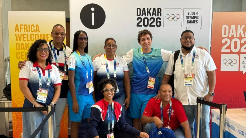 Dominicanos comienzan a preparar la llegada de atletas en Dakar
