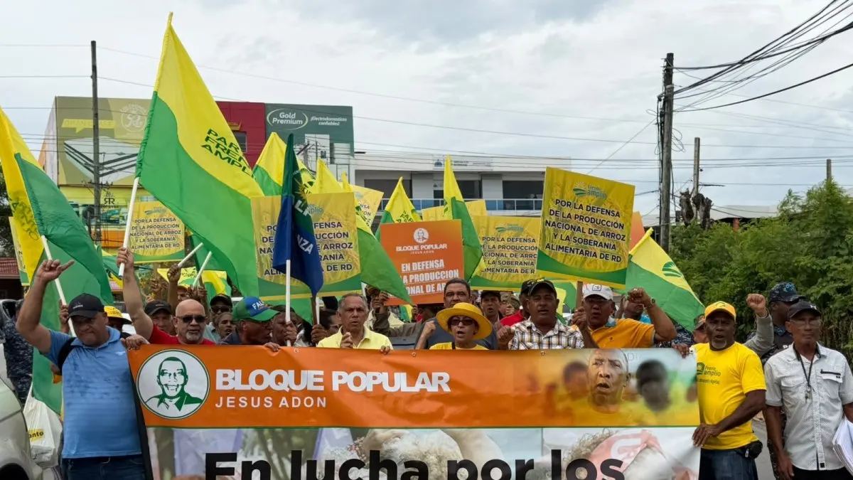 Frente Amplio protesta por derogación de medida que protegía al arroz nacional
