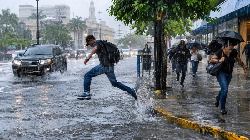 Aguaceros continuarán al menos hasta el miércoles