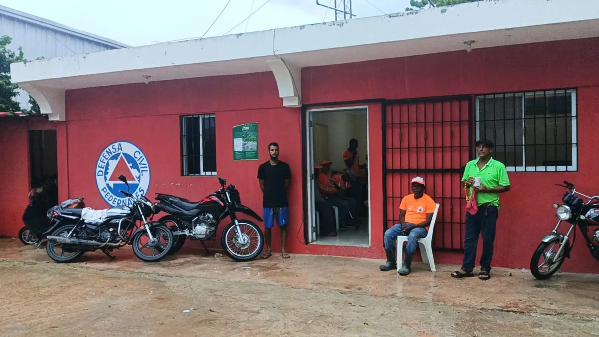 Lluvias en Pedernales: vigilancia activa, sin daños reportados