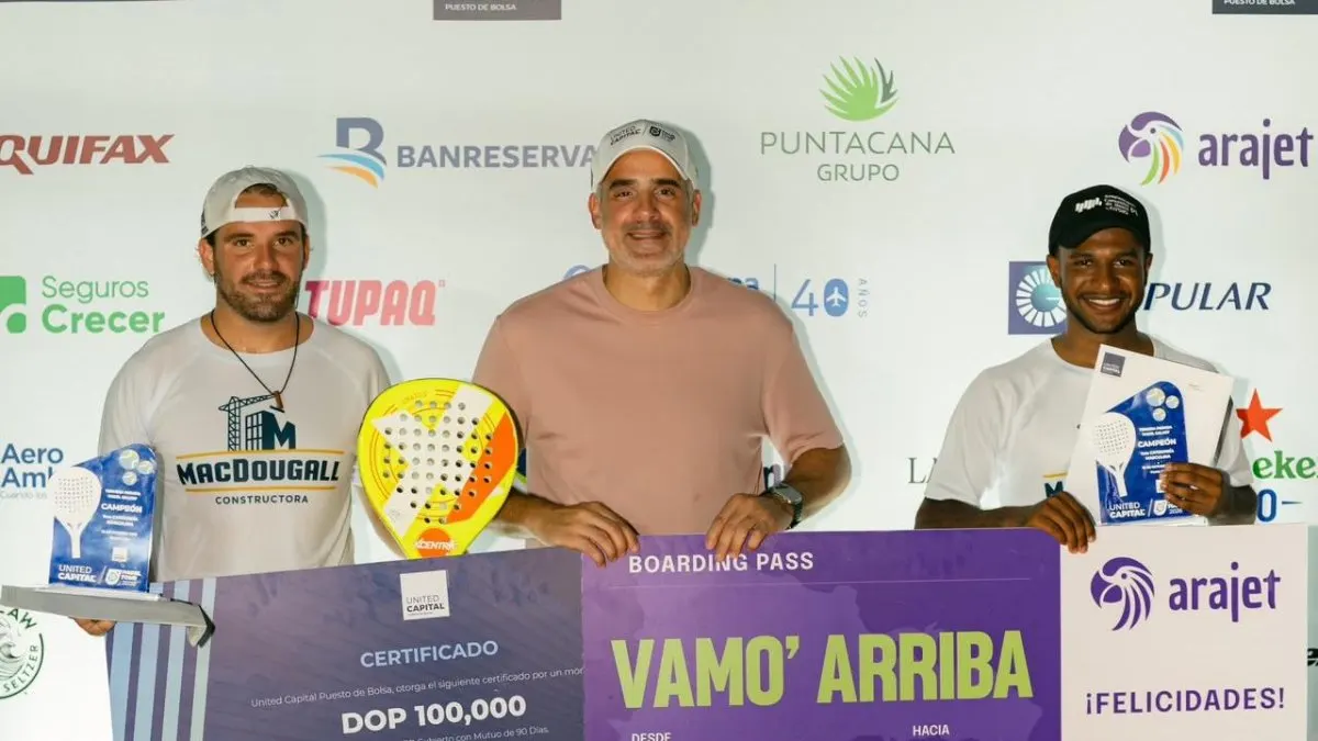 Más de 140 jugadores participan en el United Capital Pádel Tour en Punta Cana