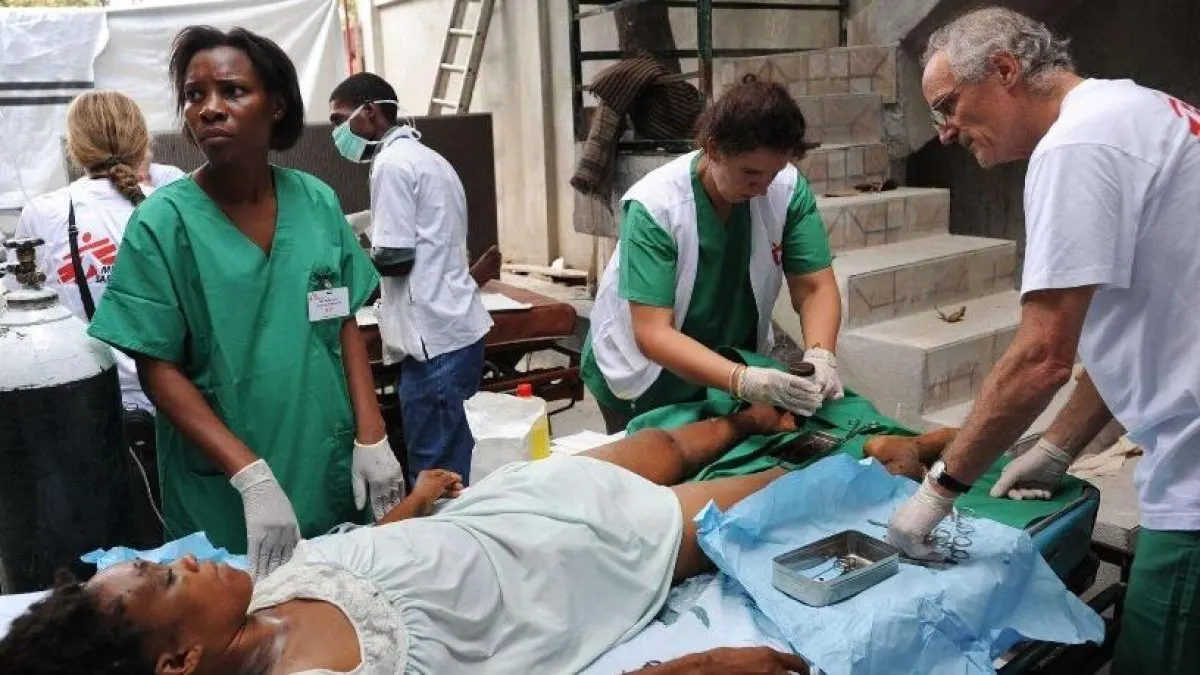 Hospital recibe pacientes con heridas de bala y explosiones de drones en octubre
