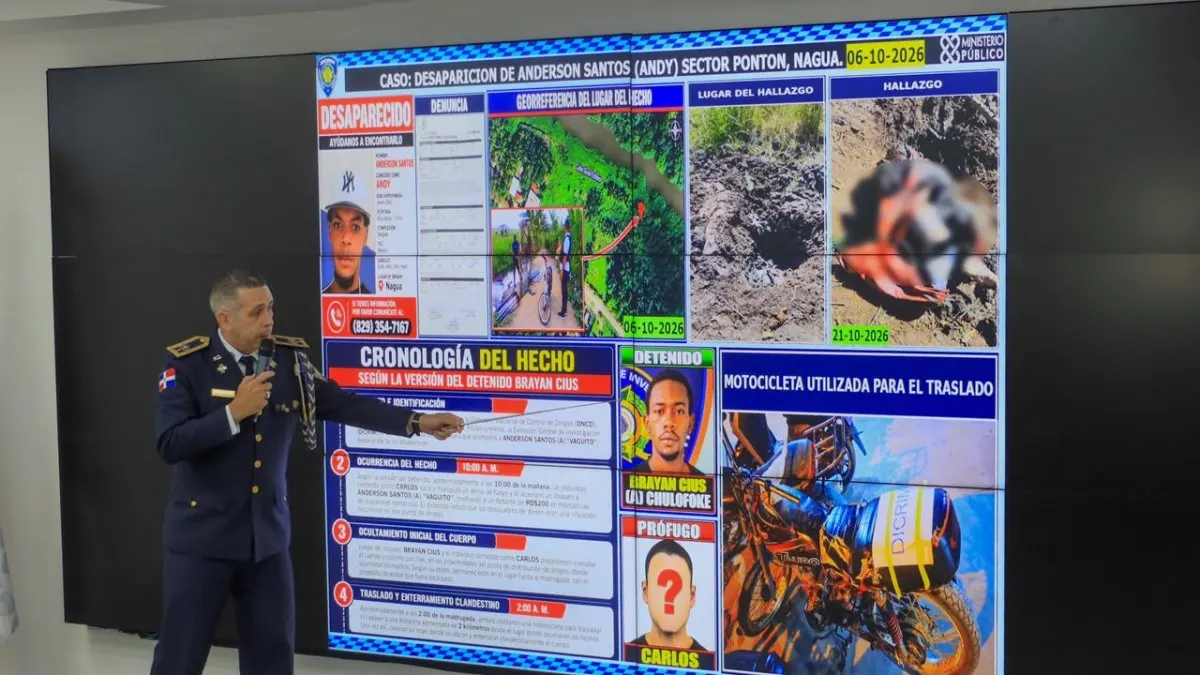 Encuentran cuerpo de 'Vaguito' enterrado en Nagua