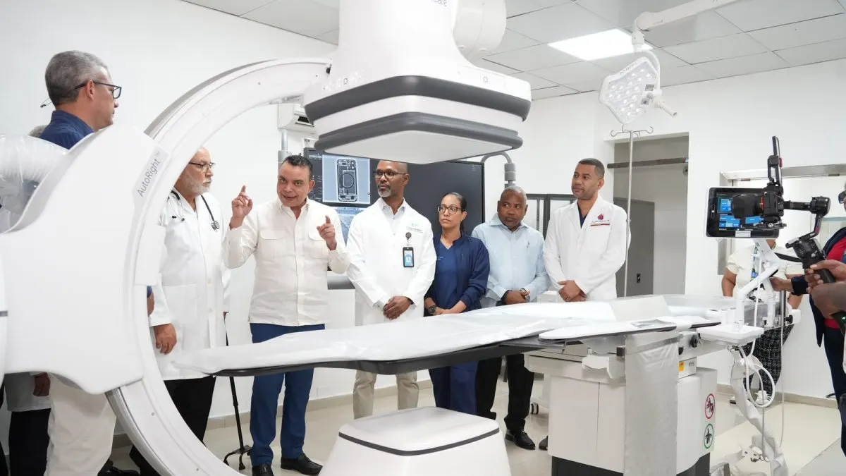El Hospital Gautier inaugura moderna unidad de hemodinamia de RD$90.8 millones