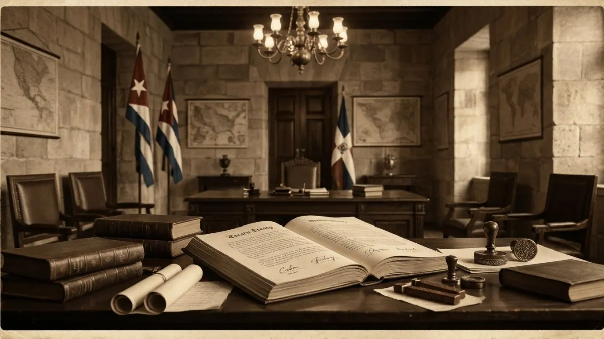 Dominicana y Cuba firman tratado de extradición