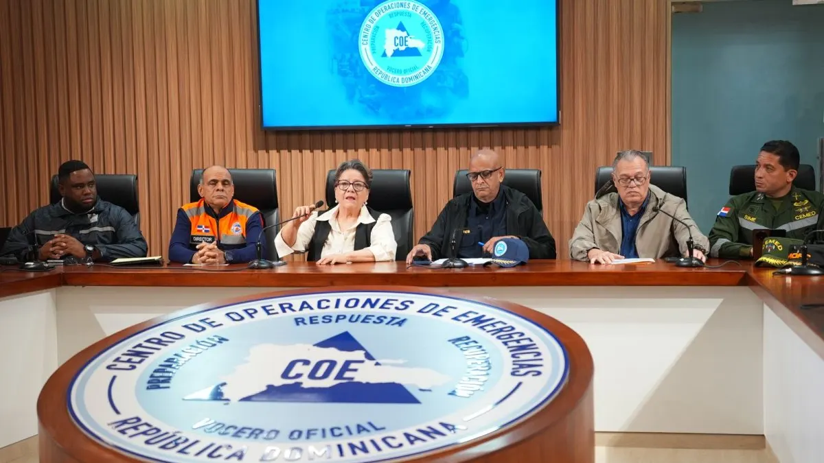 Lluvias continúan en República Dominicana con condiciones de humedad e inestabilidad