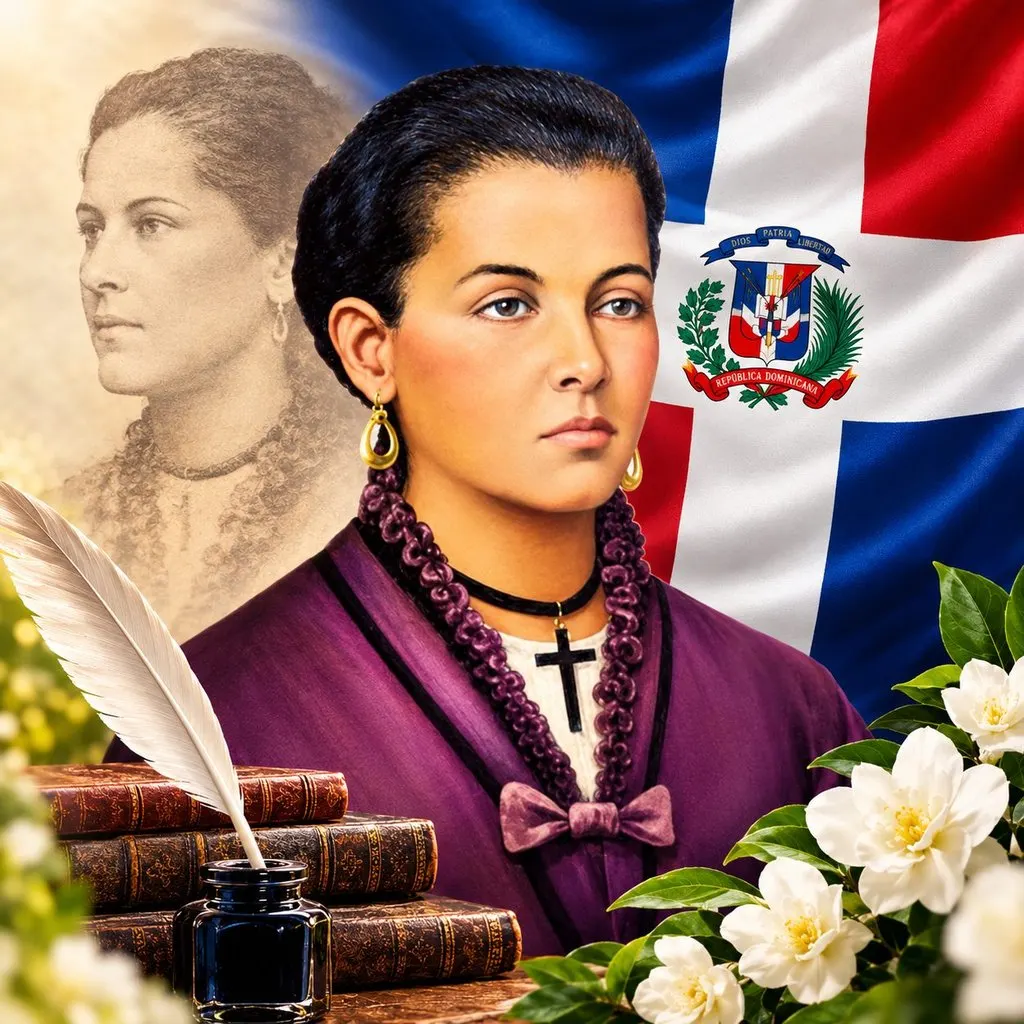 Hoy se celebra el natalicio de Salomé Ureña