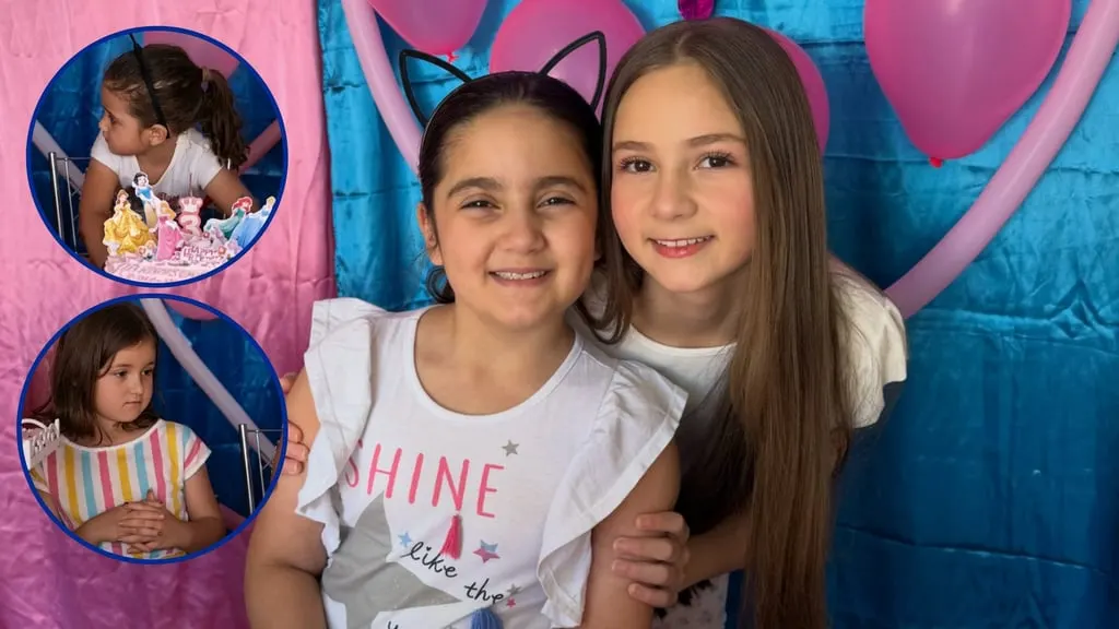 Las hermanas del famoso video de la vela del pastel cumplen seis años