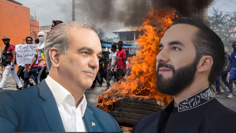 Abinader conversará con Bukele sobre el plan contra pandillas haitianas