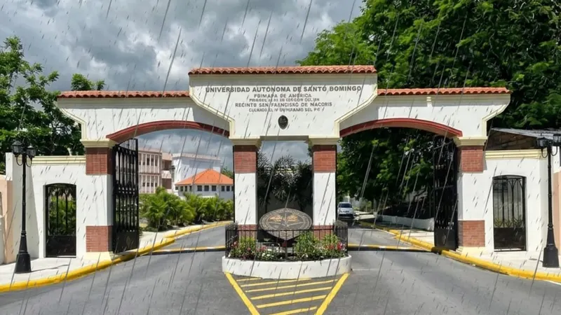 UASD suspende clases por lluvias intensas
