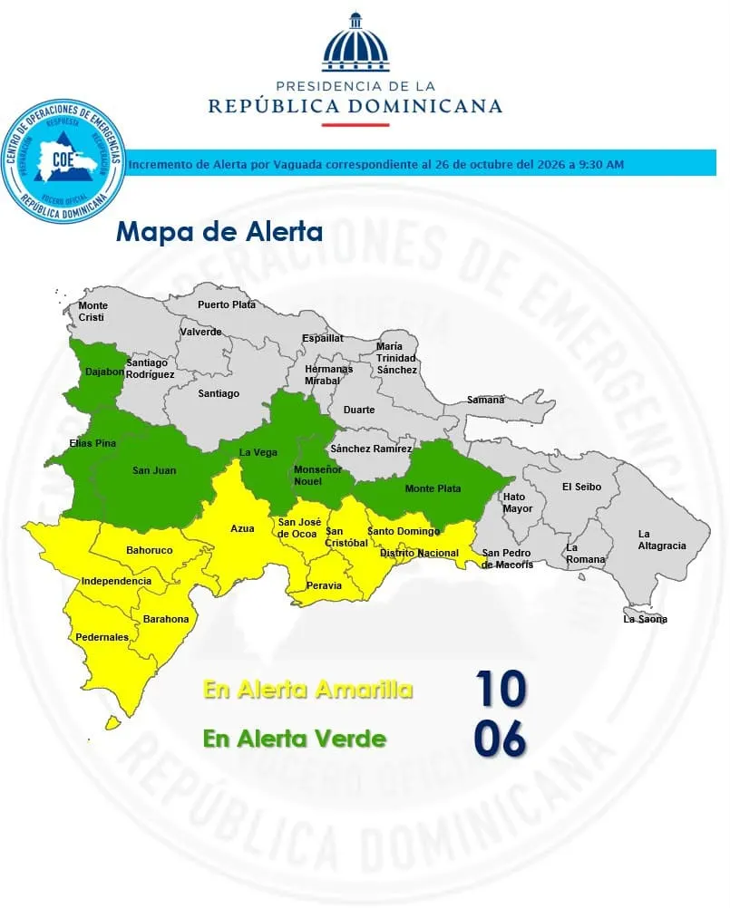 Lluvias intensas dejan comunidades incomunicadas en Monte Plata