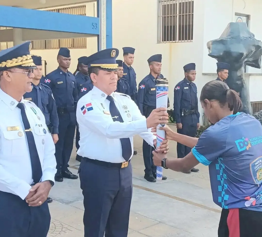 Antorcha de los IV Juegos Mundiales de Policías 2026 llega a Puerto Plata
