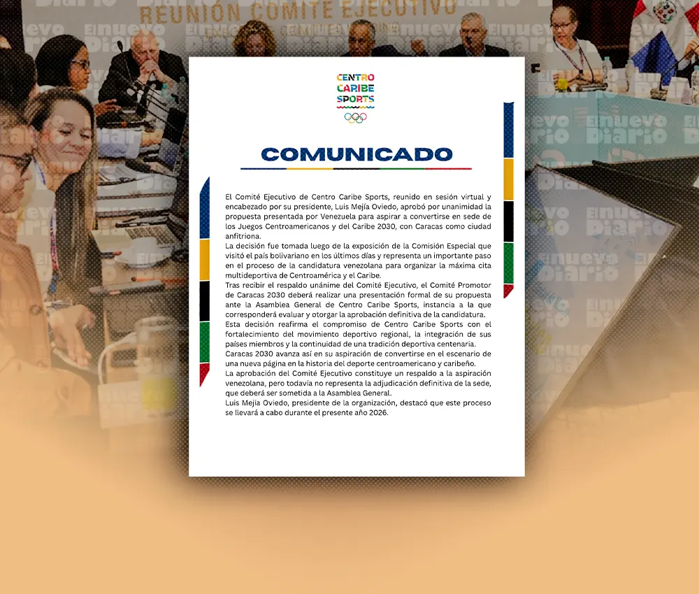Venezuela obtiene apoyo para organizar Juegos Centroamericanos y del Caribe 2030