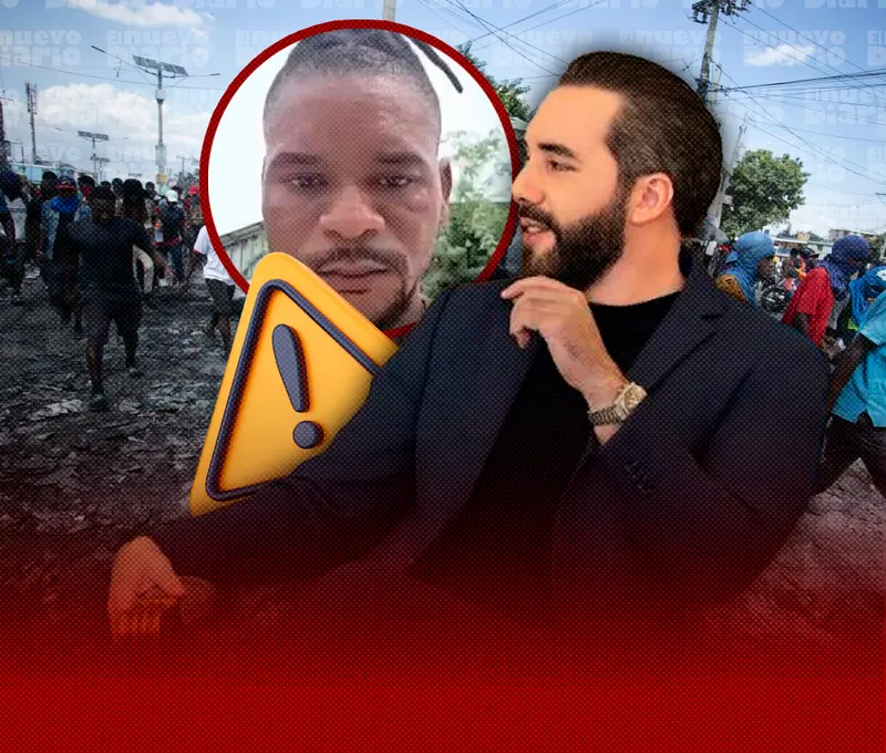 Líder de pandilla haitiana desafía a Bukele y muestra armas