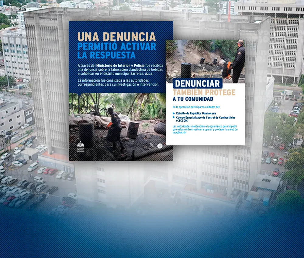 Desmantelan cinco laboratorios clandestinos de bebidas alcohólicas en Azua