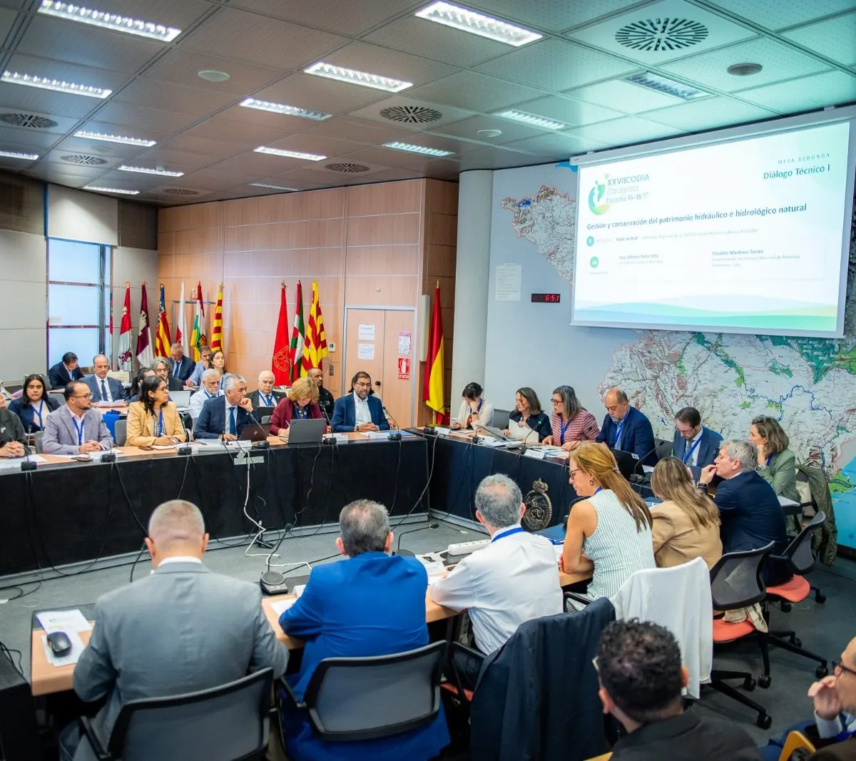 Indrhi expone en España avances y desafíos de RD en gestión del agua