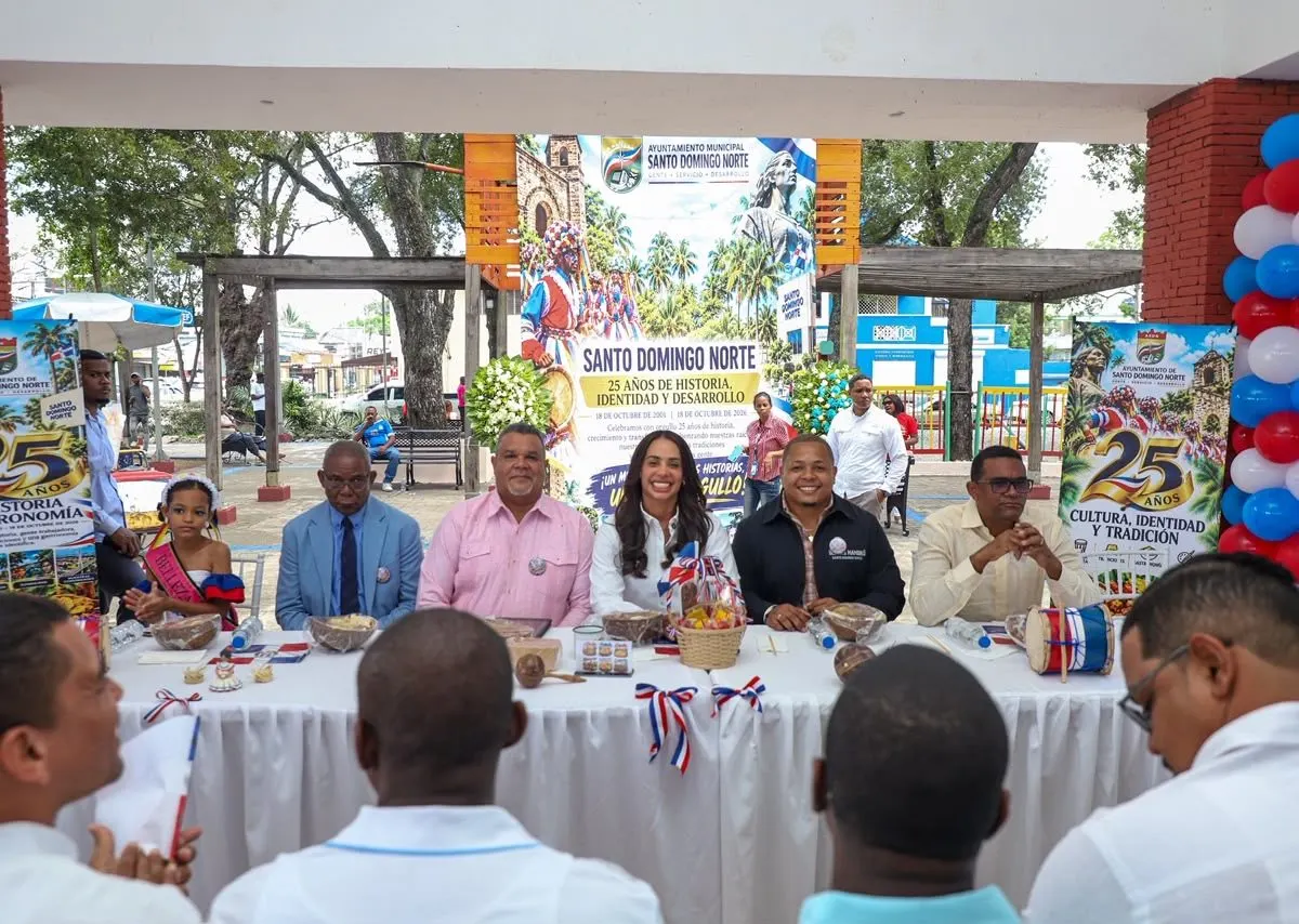 Santo Domingo Norte celebra 25 años como municipio