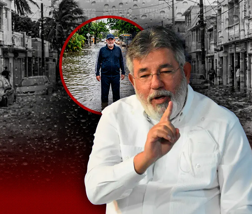 Díaz Rúa ironiza sobre inundaciones: ahora hay que consultar las mareas