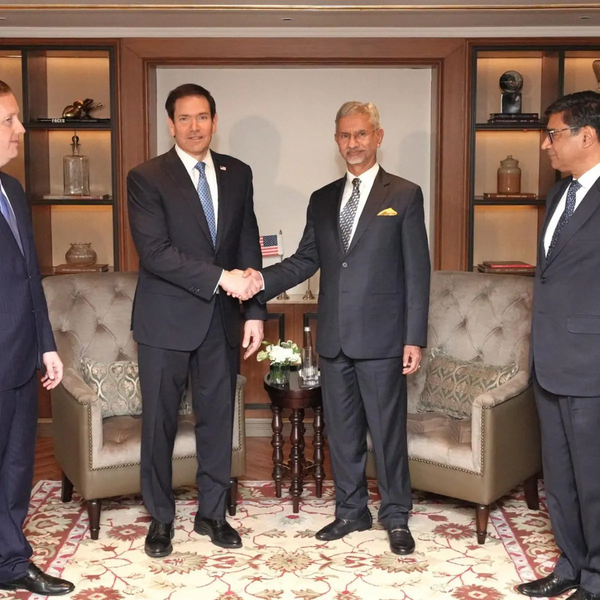 Marco Rubio llega a la India con más de 200 empresarios
