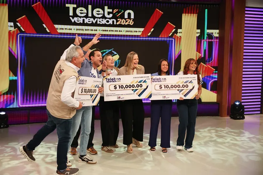 Teletón recauda más de 2,3 millones de dólares para Venezuela tras terremotos