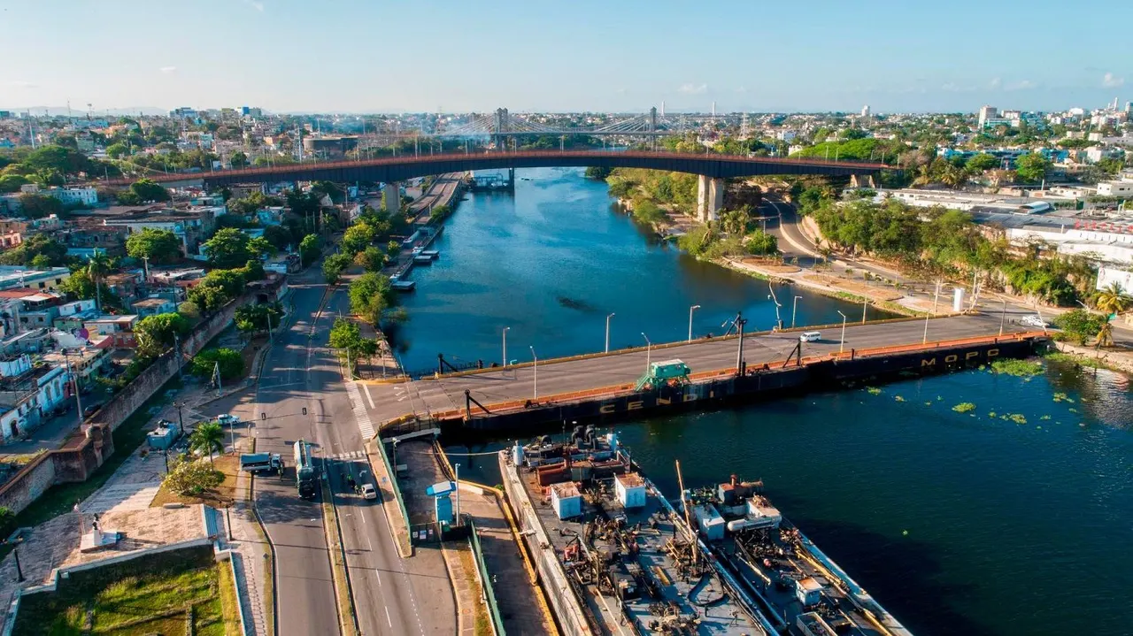 Nuevo puente para reemplazar el flotante del río Ozama