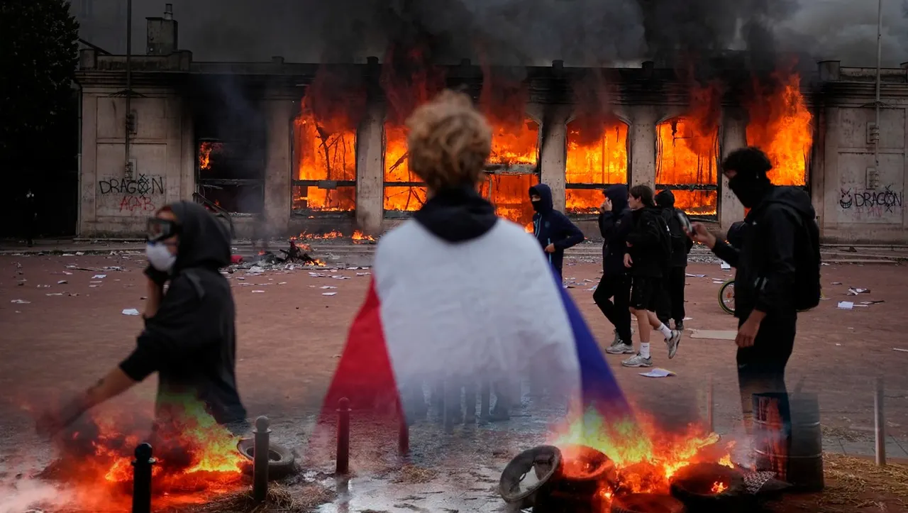 Protestas en Europa por problemas sociales y económicos