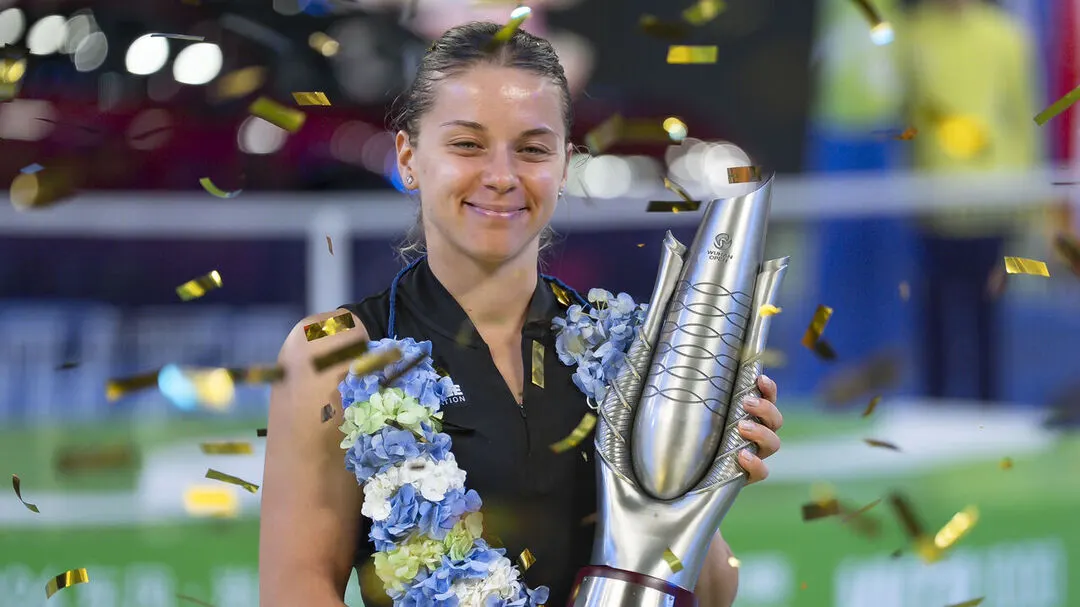 Maja Chwalińska gana su primer título profesional en Wuhan