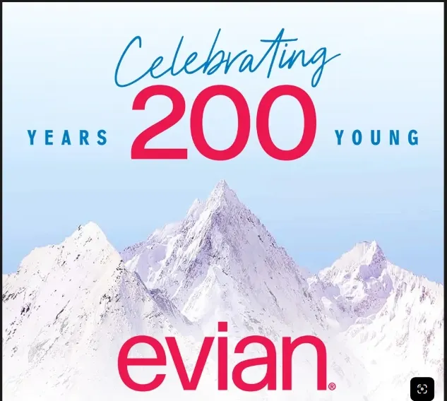 Evian celebra 200 años en el mercado dominicano