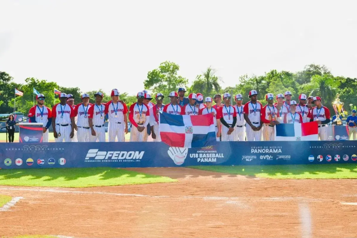 RD clasifica por primera vez al Mundial de Béisbol U18