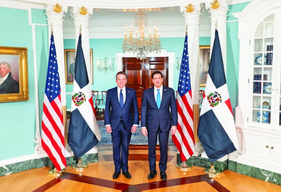 Bisonó y Rubio revisan temas clave en la relación entre RD y EE.UU.