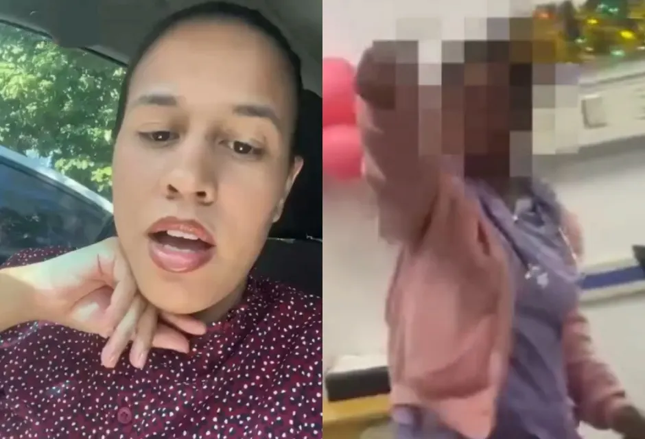Mujer denuncia maltrato en hospital Moscoso Puello